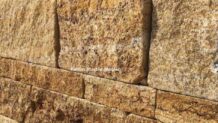 Gold Travertine Wall Stone