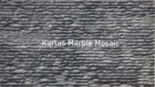 Black Linear Marble Surface